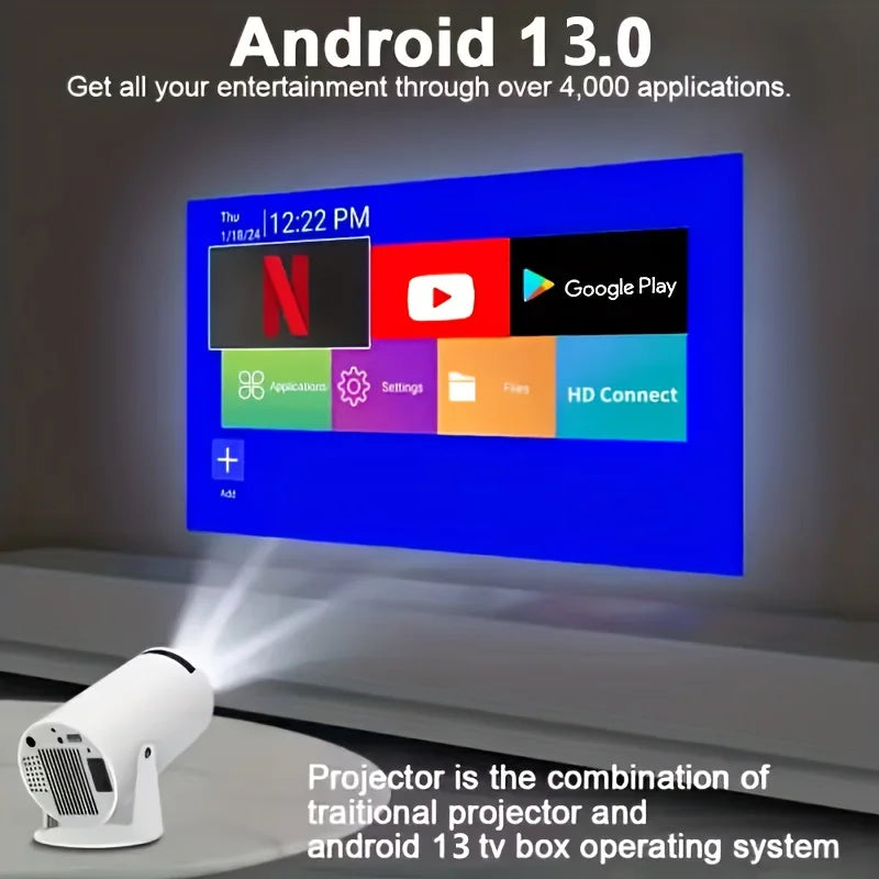 Wifi LED Video Home Theater Cinema Phone Mini Games Proyector Movie™