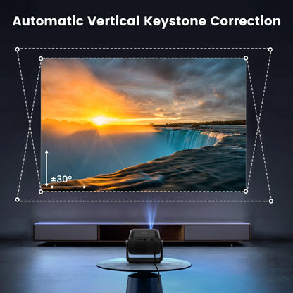 Mini Projector – 1080P, WiFi, Bluetooth, Auto Focus™